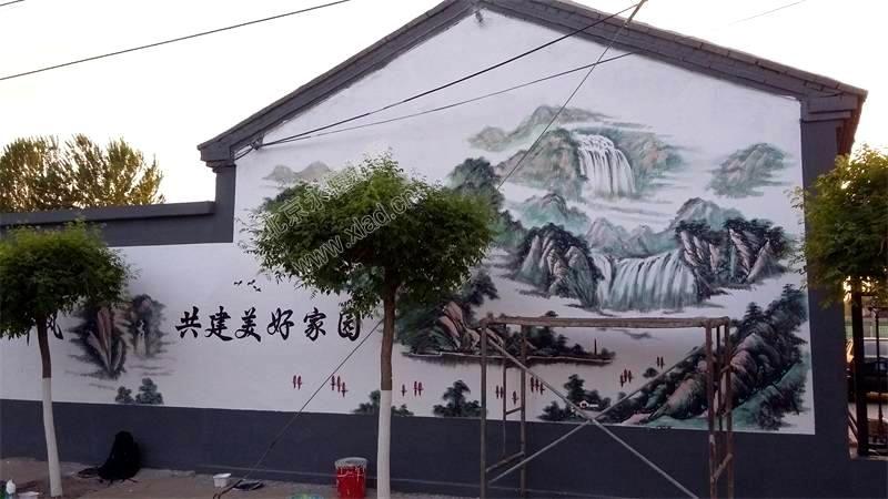 顺义水屯村文化墙